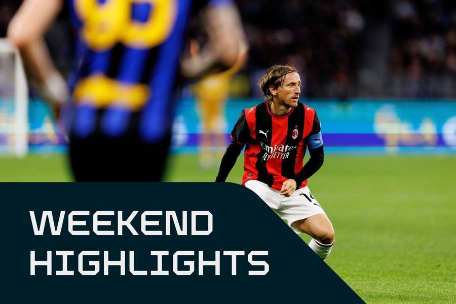 Luka Modric in action for Inter