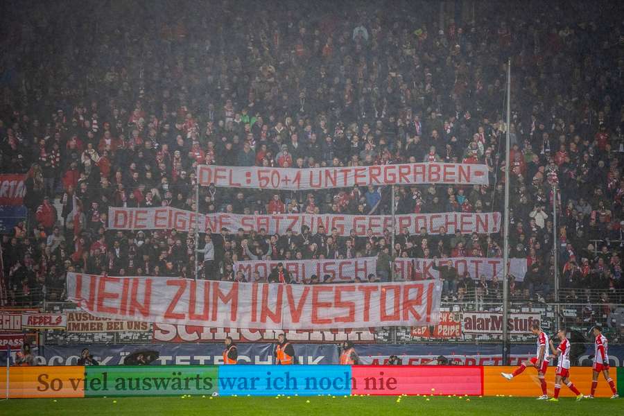 Fans in the Bundesliga have been protesting for months