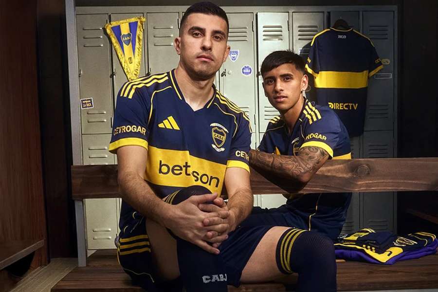 Camisa titular do Boca