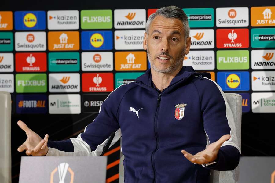 Carlos Vicens, treinador do SC Braga