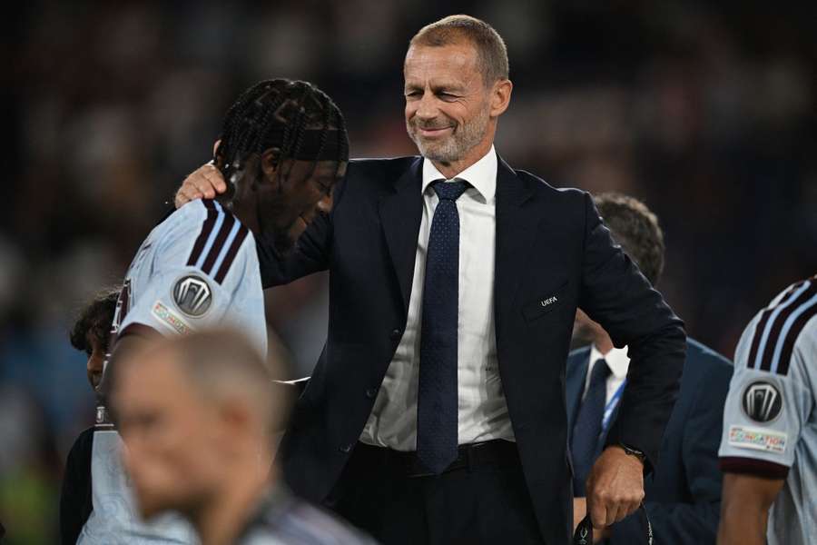 UEFA-Präsident Ceferin lässt nicht locker UEFA-Präsident Ceferin lässt nicht locker