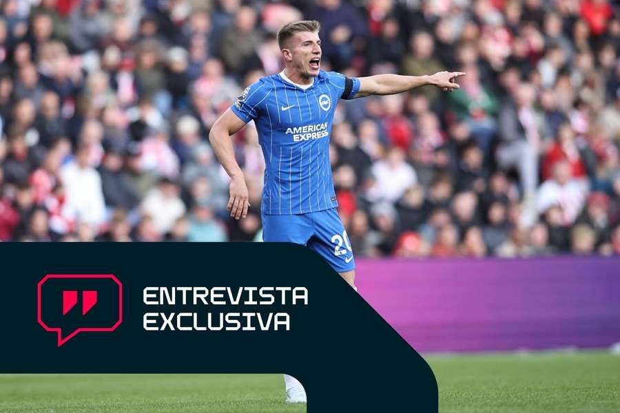 Costinha, en un partido del Brighton