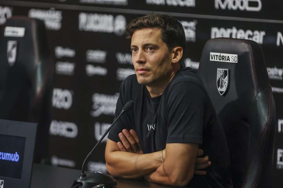 Luís Pinto, treinador do Vitória SC Luís Pinto, treinador do Vitória SC