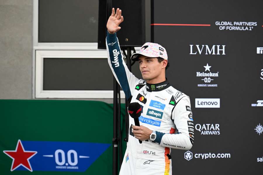 Lando Norris saiu vencedor na qualificação do Grande Prémio da Cidade do México Lando Norris saiu vencedor na qualificação do Grande Prémio da Cidade do México