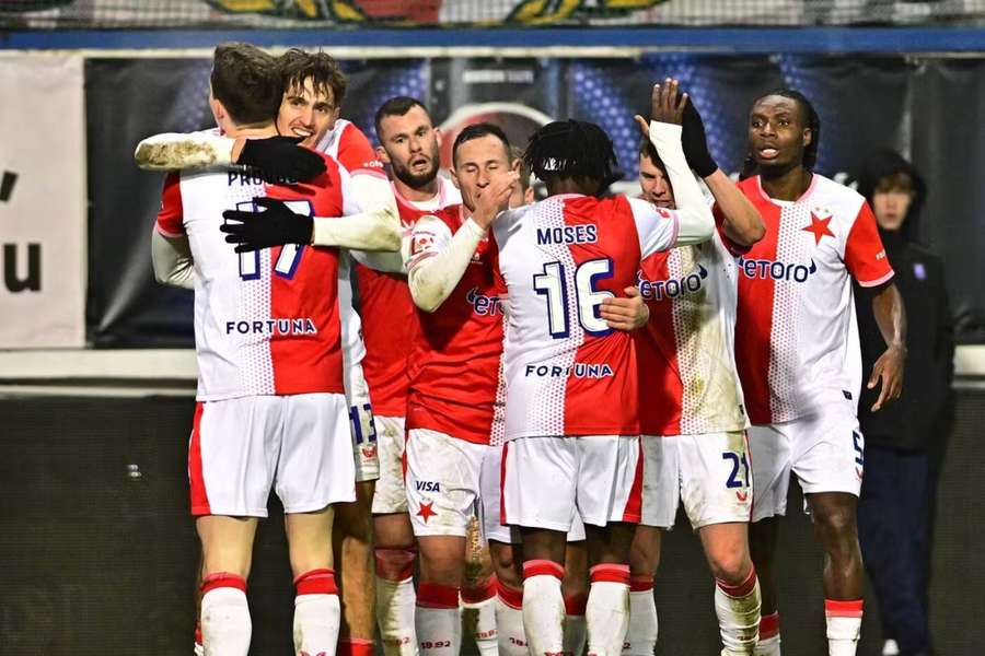 Futbalisti Slavie na pôde Teplíc nezaváhali.