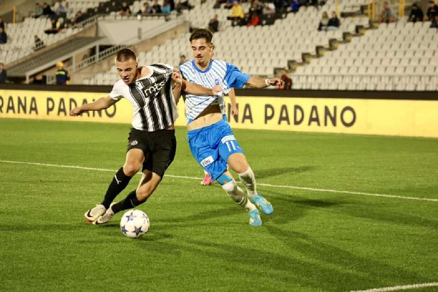 Universitatea Craiova, eliminată de Partizan Belgrad din Youth League