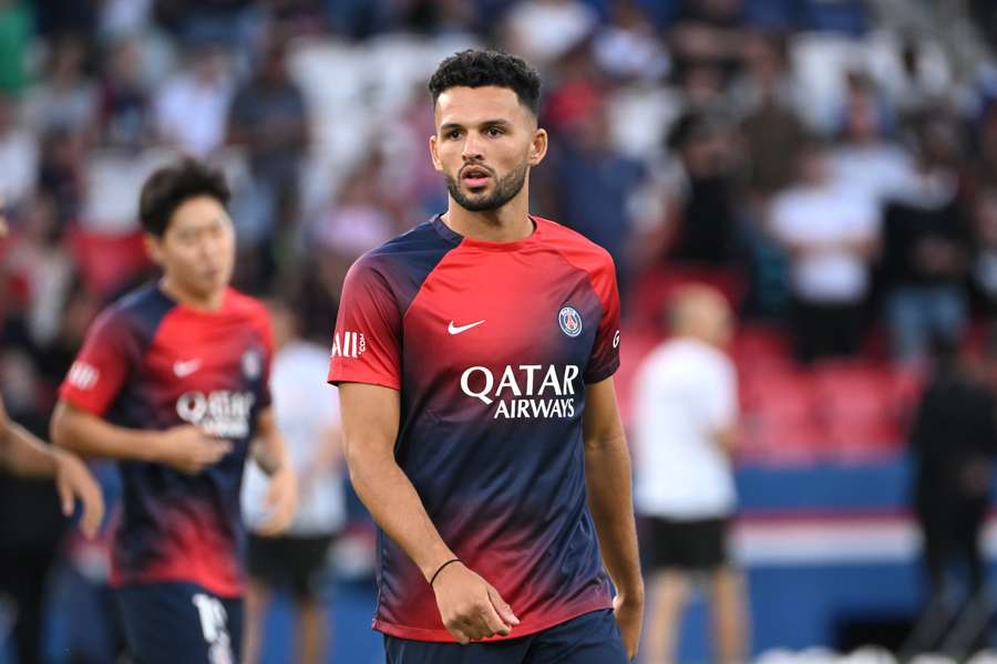 Gonçalo Ramos a joué son premier match sous le maillot parisien face à Lorient.