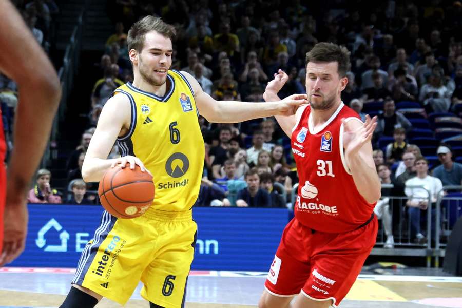 Malte Delow (l.) war bester Schütze des Tages