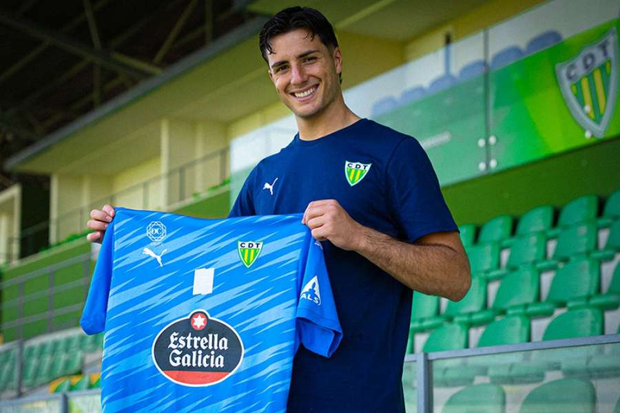 Lucas Cañizares, jugador del Tondela