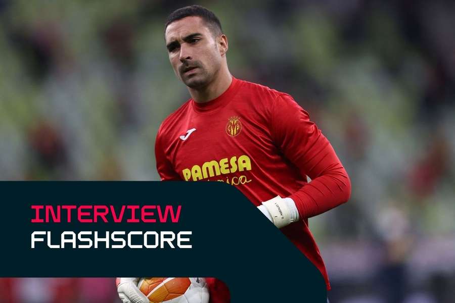 Sergio Asenjo avec Villarreal en mai 2021.