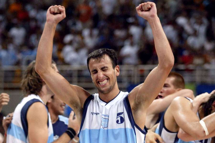 Ginobili era clave en aquella selección argentina.