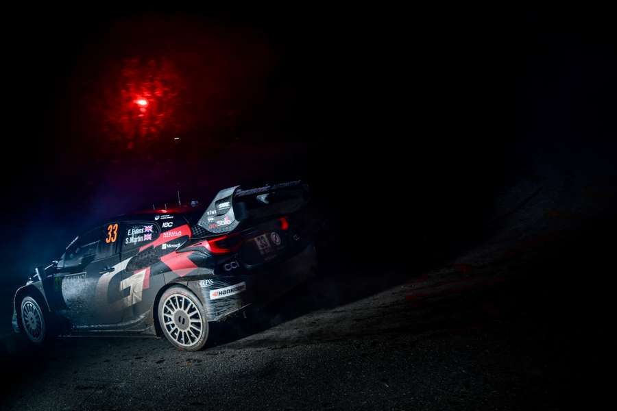 Elfyn Evans jeudi.