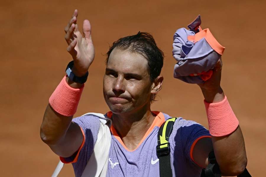 Rafael Nadal em Roma