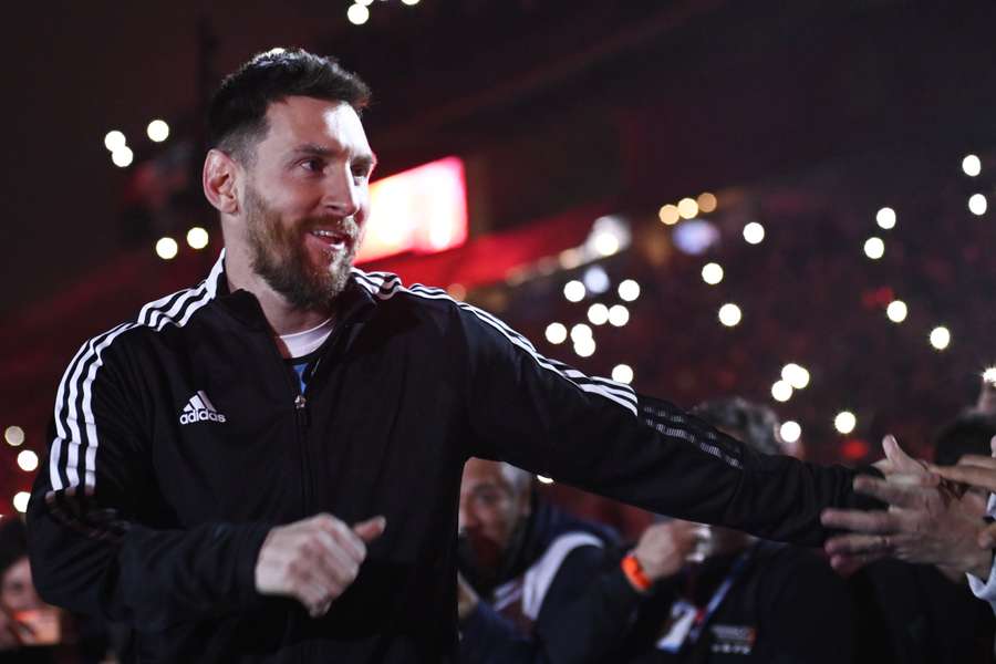 Messi e Adidas mantêm a parceria, agora nos EUA
