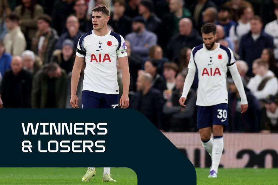 Micky van de Ven during Tottenham's Premier League defeat to Chelsea