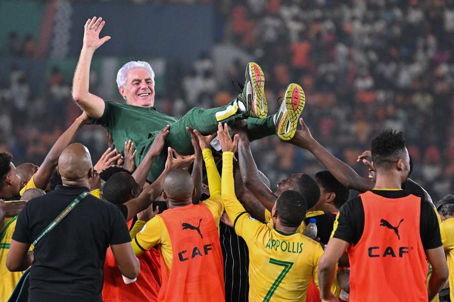 South Africa coach Hugo Broos has been in charge of the side since 2021.