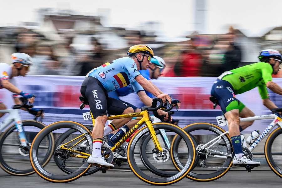 Roglic em ação