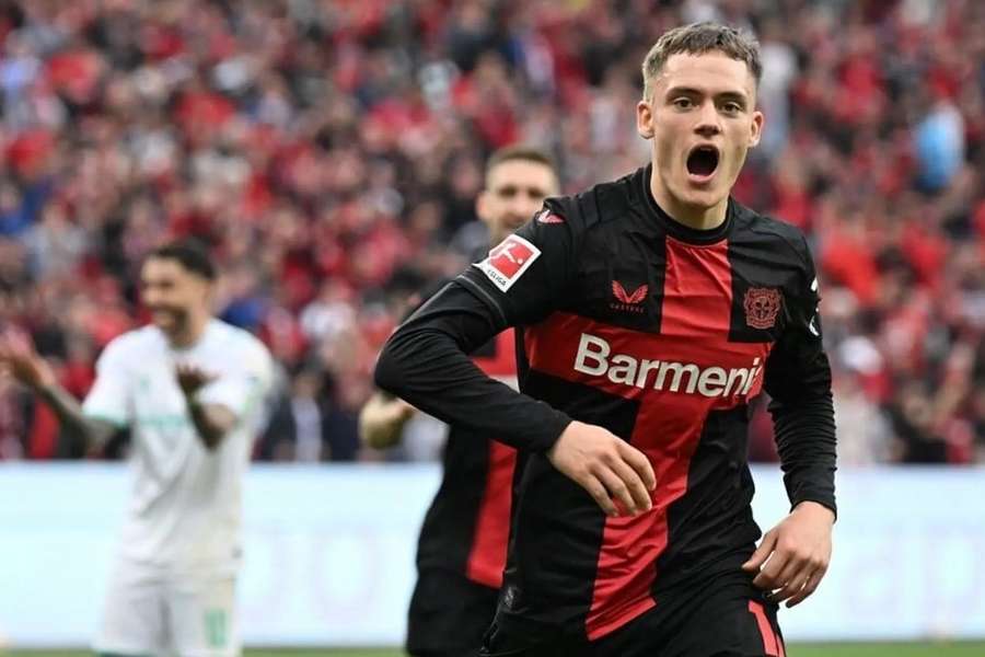 Florian Wirtz, estrela do Bayer Leverkusen