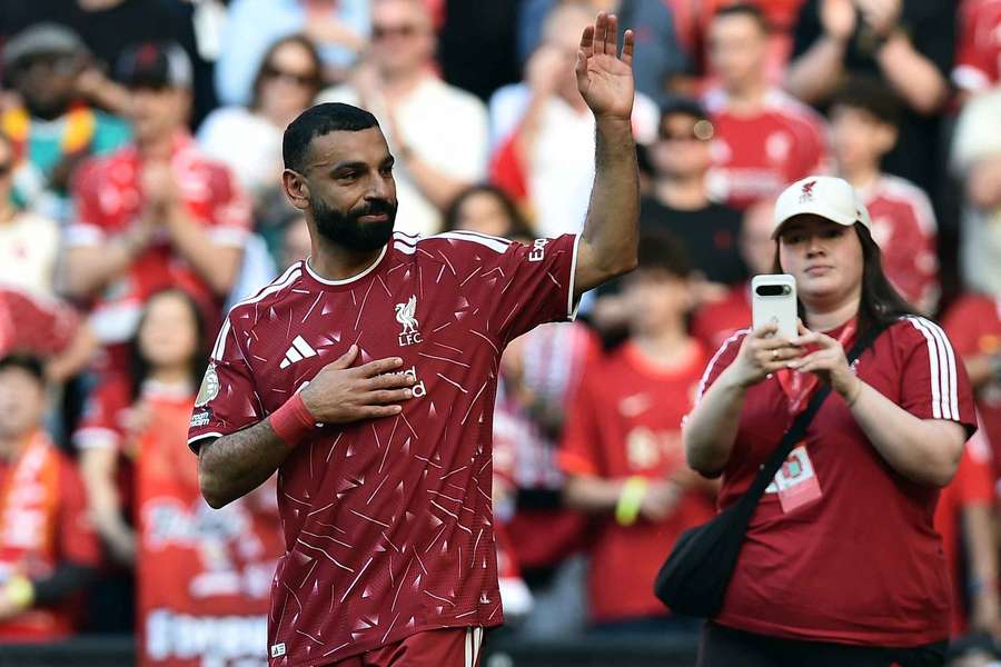 Salah retiendra de Liverpool "l'amour des supporters" Salah retiendra de Liverpool "l'amour des supporters"