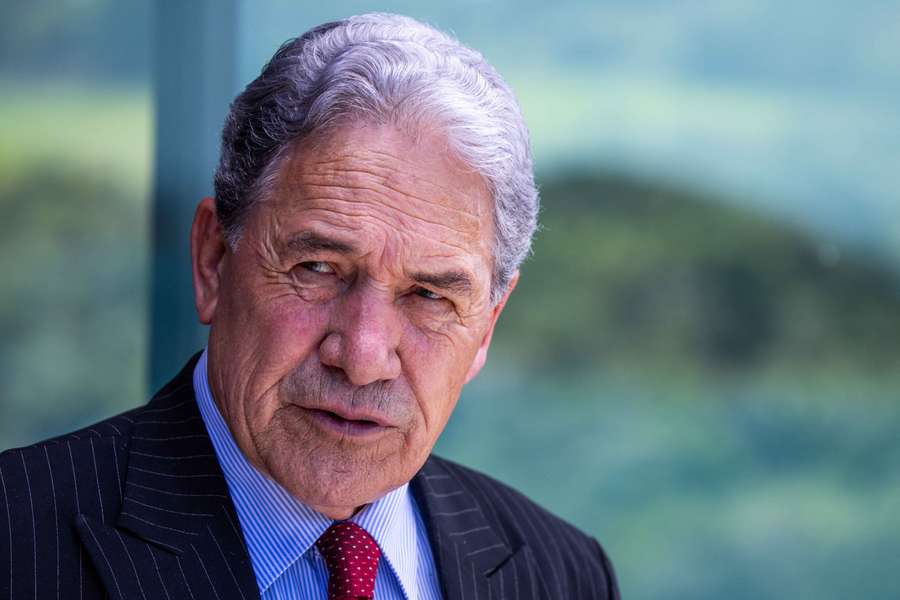 New Zealand foreign minister Winston Peters.