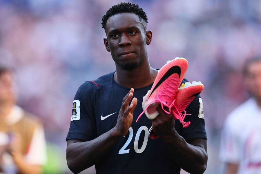 Folarin Balogun pendant la Coupe du monde.