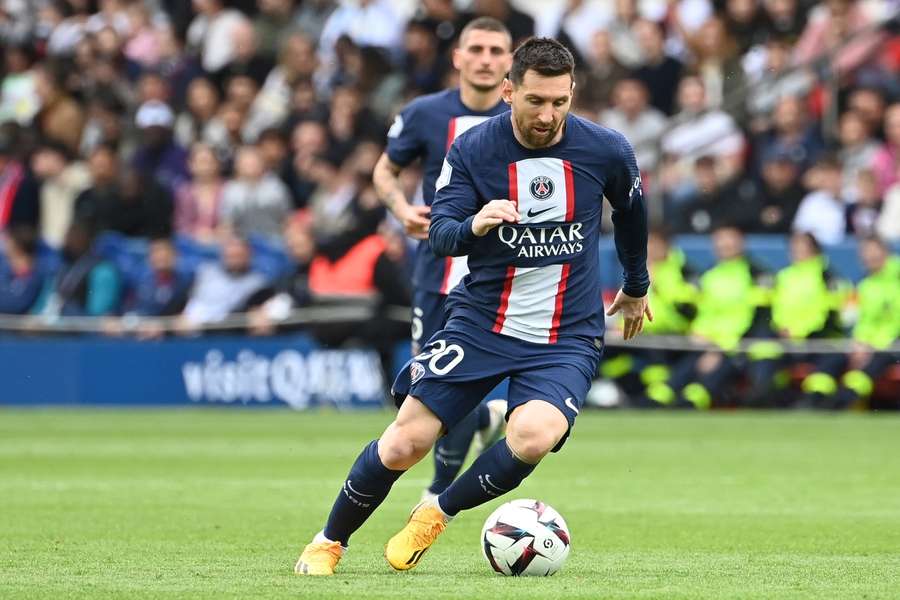 Messi had been suspended by the French club