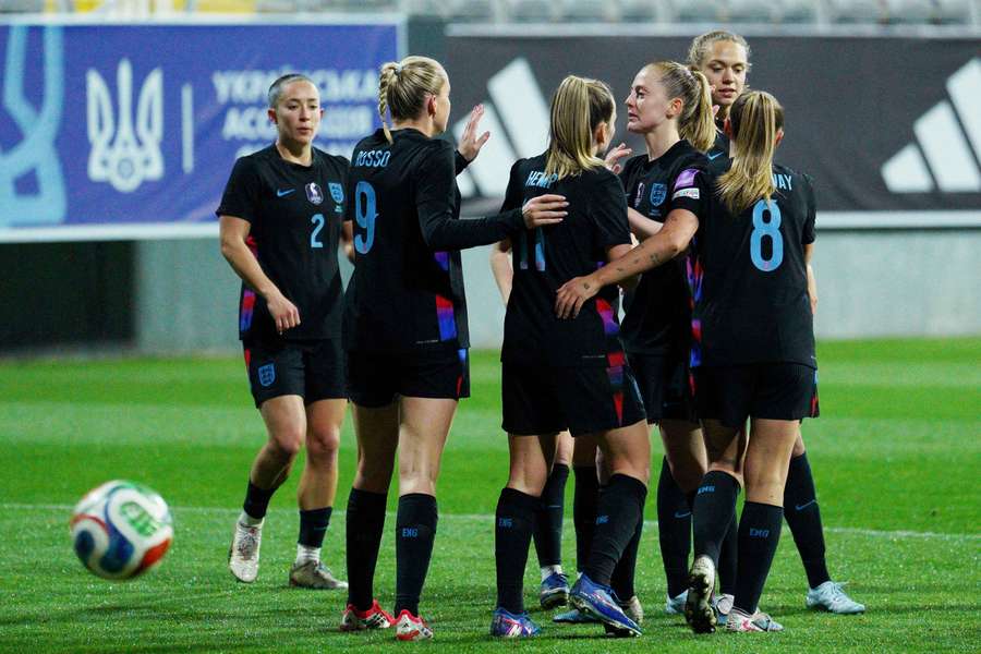 England hit Ukraine for six in Women's World Cup qualifiers