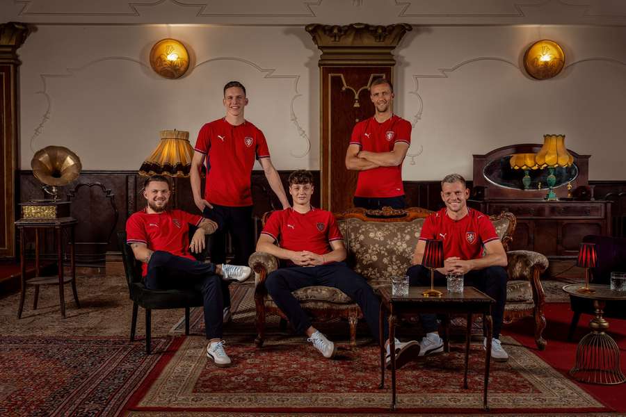 Nový domácí dres české reprezentace pro březnovou baráž MS. Nový domácí dres české reprezentace pro březnovou baráž MS.