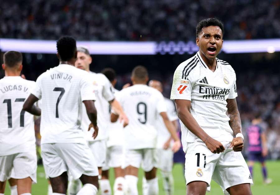 Rodrygo scored the winner for Madrid