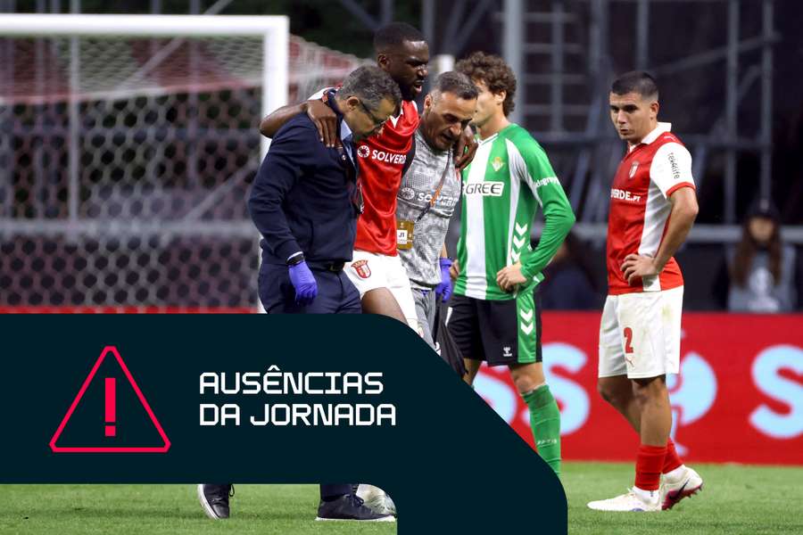 SC Braga confirmou rotura do tendão de Aquiles de Niakaté