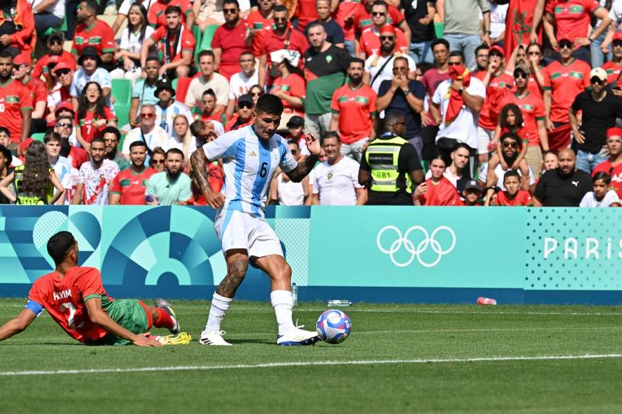 Argentinië won de wedstrijd uiteindelijk met 2-1