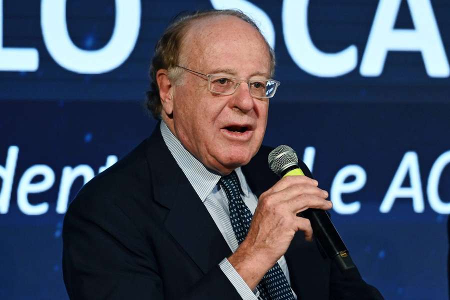 Il presidente del Milan Paolo Scaroni