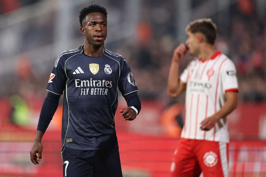 Vinícius Júnior se proti Gironě neprosadil.