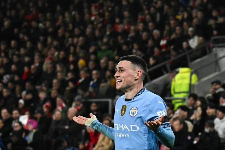 Foden, jugador del Manchester City