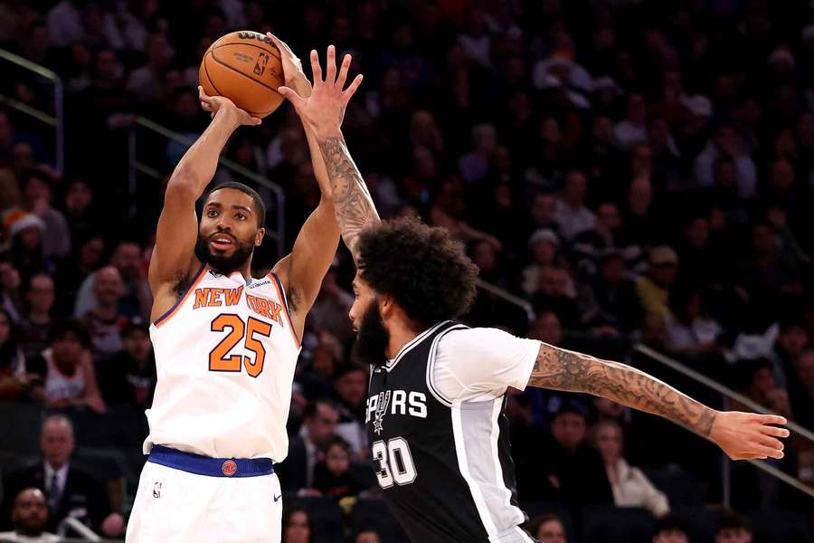 Os Knicks bateram os Spurs em NY