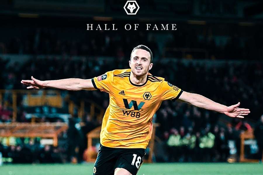 Wolves announce Jota induction into Hall of Fame