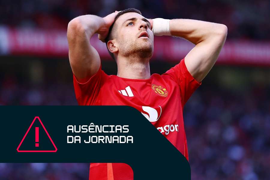 Diogo Dalot pode perder o resto da época do Manchester United