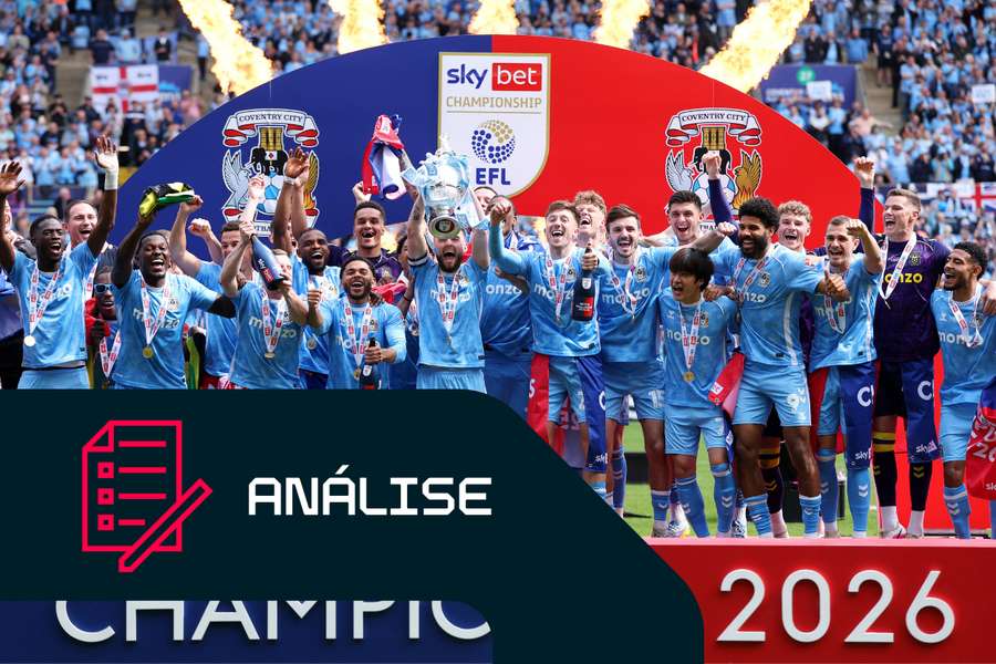 Coventry City é o atual campeão do Championship