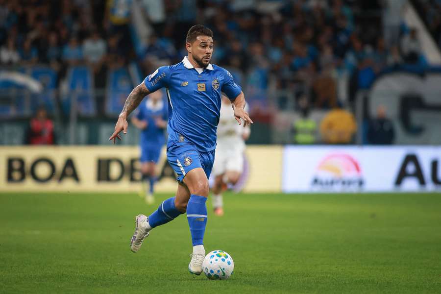João Pedro, do Grêmio, em partida do Brasileirão João Pedro, do Grêmio, em partida do Brasileirão