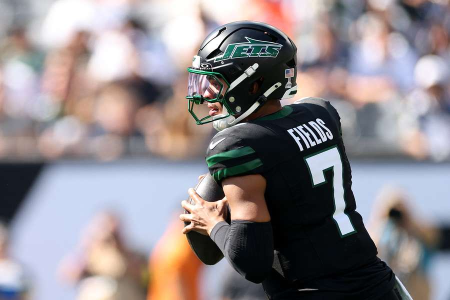 New York Jets quarterback Justin Fields