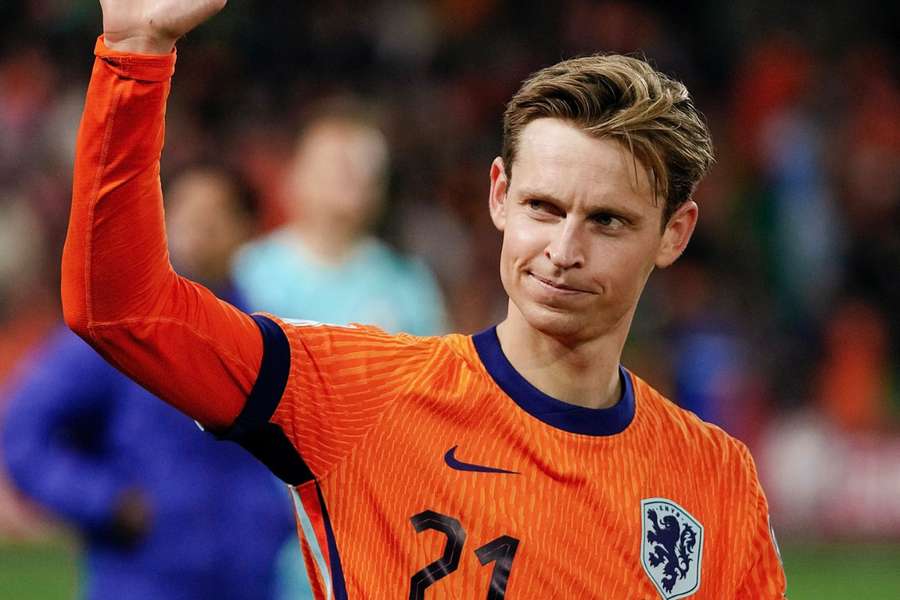 Frenkie de Jong se lesionou durante a Data FIFA