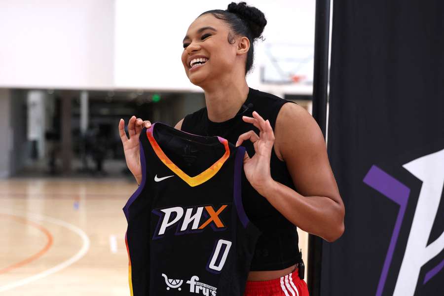 Satou Sabally na sua apresentação em Phoenix