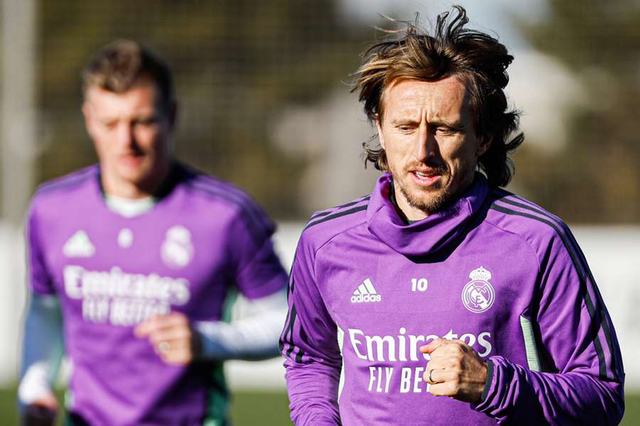 Modric e Kroos viajaram para Rabat