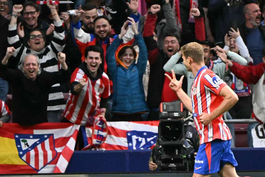 Sorloth celebrates completing hat-trick
