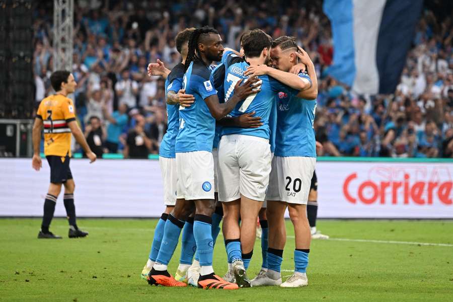 Napoli ended the season on a victorious note