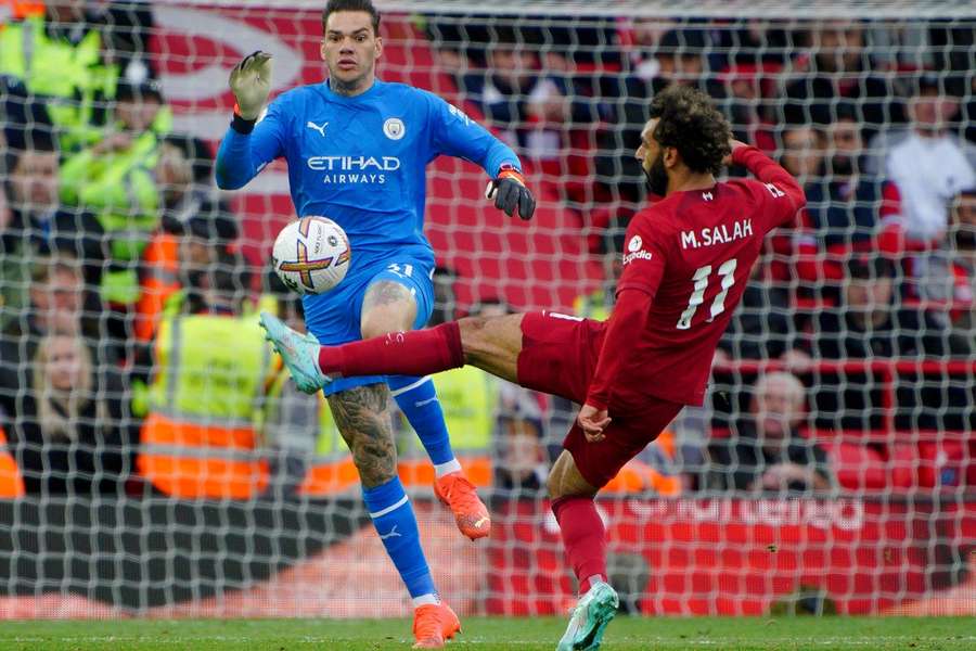 Salah struck the only goal in Liverpool's 1-0 win over Man City 