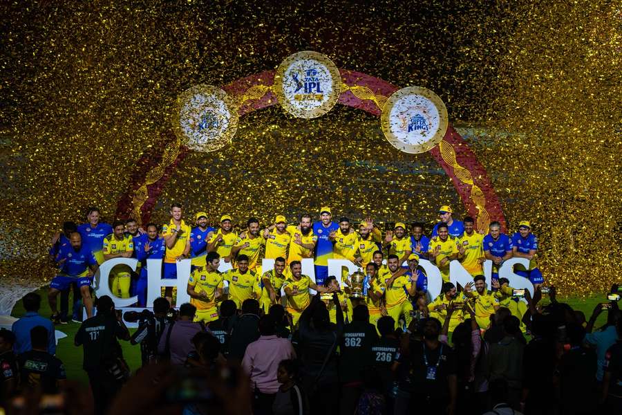 The Chennai Super Kings are the reigning champions