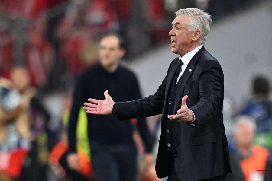 Carlo Ancelotti, entrenador del Madrid 