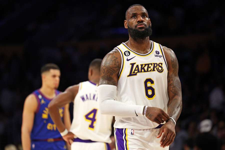 LeBron James is refusing to concede defeat after the Los Angeles Lakers latest play-off loss to Denver