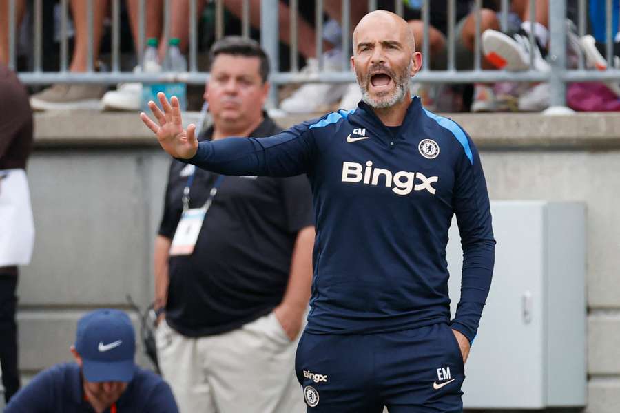 Enzo Maresca, entrenador del Chelsea